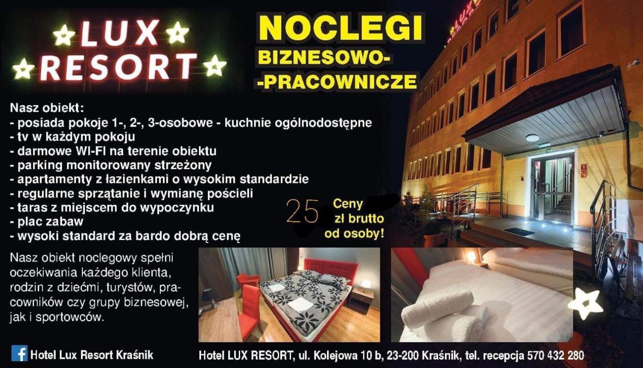 Lux Resort Kraśnik Extérieur photo
